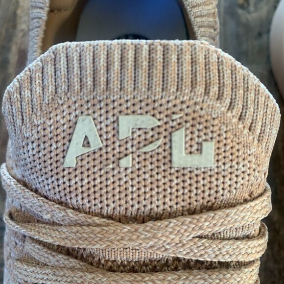 NWOB APL TechLoom Wave Mélange Mesh Running Sneakers | Sand | M US 9.5/W US 7.5 main image 10